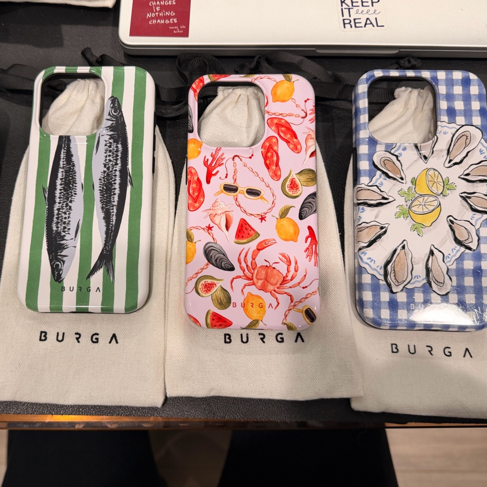 BURGA Patterned iPhone 15Pro Cases
